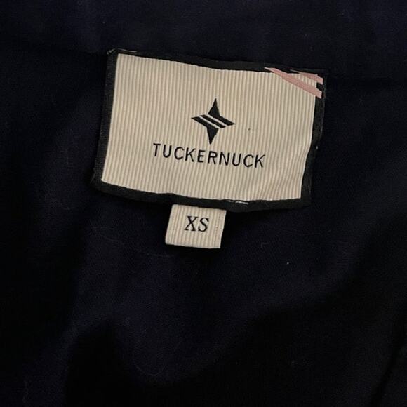 Tuckernuck Navy Crepe Royal Shirt Dress Size XS - Picture 6 of 6